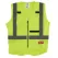 Large/Extra Large Polyester Yellow High Visibility Type R Class 2 Safety Vest | MKE48735022