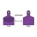 Purple WARNING RECYCLED WATER DO NOT DRINK AVISO AGUA IMPURA NO TOMAR Single Sided Bilingual Valve Identification Tag | CSTIDMAXP1RC020
