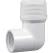 1-1/2" x 1-1/4" Acme x MIPT White PVC Swing Joint Outlet | LSCG302169