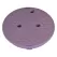 10" Round Purple Reclaimed Water Standard Valve Box Cover | NDB111CR