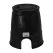 6" Round Black Water Meter Overlapping Meter Box Cover | NDBD109B