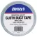 2" x 60 yd Black TA-DT260BLK Series Duct Tape | TAPDUCTB