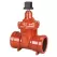 2" Push-On Fusion-Bonded Epoxy Coated Lead-Free Cast Iron 250 psi P-619-RW Series Resilient Wedge Gate Valve | NIBP619RW020