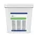 9 lb White/Tan Powder Slight Odor SAB Professional Stream and Pond Cleaner | AQS30409