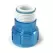 2-1/4" L Clear Blue with Ring For Classic Units Statuary Units Advantage Series Quartz Cap | AQUA40011