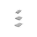 Belgard Lafitt Modular Slab Paver, 1.96", 3-Piece, Rustic, Titanium | 10072022