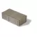 3-7/8" x 7-7/8" x 2-3/8" Standard Solid Brown Holland Premier Paver | UNP0224040810221