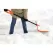 18" Orange with Plastic Edge Shovel Snow | HYR80026