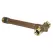 1-1/4" MIP x MIP x FIP Lead-Free Brass with 3/4 in. Drain Hole Tank Tee | MRLBAT125X