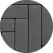 9-7/16" X 2-3/8" X 3-1/8" Onyx Black Westmount Paver |  009410