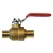 American Granby Ball Valve, PEX Lead-Free Brass HFBV4-PEXNL Series | AMGPVB010LF
