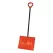 Extra Large D-Grip 50" x 17-7/8" Polyethylene Orange Snow Shovel | BGF1199