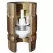 1" FNPT Red Cast Brass 200 psi 531 Series Inline Check Valve | MAA5311