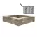 39" x 56" Sandstone Fire Pit Sunset Firepit Wall Unit | UNPRSCON037
