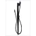0.195" Barb Black 24" with Valve Clip Stake Assembly | MXJBSK24WB