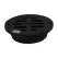 8" Round Ductile Iron Black Duracast Series Flat Inline Grate | NDSD8