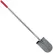 13" Steel Blade 12 ga 48" Steel Handle Heavy-Duty Caprock Shovel | CORAS90340
