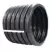ADS Split Straight Corrugated Coupling, Black HDPE Single Wall 6" | DFE0611AA