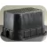 12" x 17" x 12" Rectangular Purple Box Light-Duty Standard with Purple Lid Valve Box | DFW1200D5125C