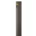 2 W 2700K/3900K/4500K/5200K Cree LED Flat Black Zoning Path Light | FXLMPZ1LEDFB