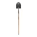 16 ga 48" Hardwood Handle Heavy-Duty Irrigation Shovel | STR49155