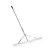 48 " W 66" Aluminum Powder Coated Handle Heavy-Duty Field/Aggregate Rake | STR92048