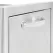 13" 304 Stainless Steel Narrow Roll Out Trash Storage Drawer |  BLZ-TRNW-DRW