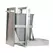 14-3/8" x 18-7/8" x 26-1/4" 304 Stainless Steel Pull Out Single Trash and Recycle Drawer | COYCSTC