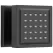 1/2" NPT 2-11/16" x 2-5/32" Brass Matte Black Body Spray | DLT50150BL