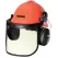 Universal Plastic Orange Chainsaw Safety Helmet | ECH99988801500