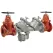 3" Lead-Free Ductile Iron 20 - 175 psi Large Diameter Inline Reduced Pressure Zone Backflow Preventer Assembly | FEB860LF030