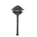 18 W Ba15s Single Contact Bayonet S8 LED Black Texture AL-03 Series 2-Tier Pagoda Hat Area Light | FOCAL03BLT