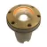 12.6 W 2700K/3900K/4500K/5200K Integrated LED Natural Brass 185 Lumens FC Series Dimming Zoning In-Grade Well Light | FXLFCZD3LEDRGBS