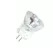 20 W Bi-Pin GU4 MR-8 99 3000K Halogen 20 Degrees Wide Flood Small MR8W20/L Series Lamp | HAL108610