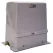 13" x 39" x 28" Beige Fiberglass Heated Flip Top Insulated Enclosure | HOTHB2