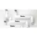 1" MNPT 12" L PVC HSJ Series Heavy-Duty Triple Top Out Swing Joint | HTRHSJ132412