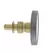 2-1/2" Dial 3/4" Sweat Brass Well Dial Thermometer | JSCJ40702