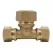 1-1/4" Type T CTS Compression Lead-Free Brass Tee | MCD74760T114
