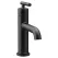 3/8" Compression 6" x 7-15/16" Metal Matte Black 1-Handle High Arc Bathroom Faucet | MON6145BL