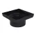 12" x 12" Square HIPS Black Low Profile Adapter | NDS1221