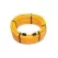 3/4" x 50' 304 Stainless Steel Polyethylene Jacket Yellow Flexible Corrugated Tubing | PFXPFCT3450