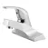 4" 1/2" 6-1/32" x 6-7/16" Metal Polished Chrome Pfirst 1-Handle with Pop-Up Drain Centerset Bathroom Faucet | PPFLG1426000