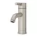 1/2-14 NPSM 1.812" x 6-9/16" x 6-11/16" Metal Brushed Nickel 1-Handle Bathroom Faucet | PPFLG42NK00