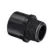 Sch. 40 Black PVC Adapter 3/4" MIPT x Socket Standard | 436-007B