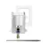 1/2" x 1/4" Sweat x Compression 5-3/4" x 3-1/2" x 7-1/4" ABS Frame Brass Valve Body Ice Maker Outlet Box | SIO696G1000MF