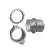 6" Twist Lock Aluminum Weld-On High Pressure Full Male End | TRVTRTLMF600