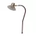 5.5" x 3.8" x 21" Weathered Brass Odyssey Series Area Light | UNISOLANL