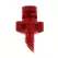 Antelco Quarter Circle Red Acetal 1-Piece Spray Jet | 15715