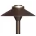 Alliance Lighting Area Light Hat, Aged Brass Frosted Lens 9" x 3.75" | AOLAL750