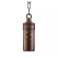 Alliance Lighting Hanging Light, Ceramic Bi-Pin G4 MR-16 Aged Brass with Chain Ring | AOLHL200